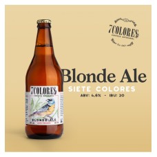 Cerveza 7 Colores Blond Ale 7 500cc Cerveza 7 Colores Blond Ale 7 500cc