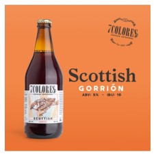 Cerveza 7 Colores Scottish 500cc Cerveza 7 Colores Scottish 500cc