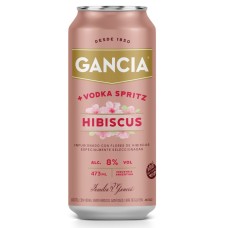 Aperitivo Gancia Hibiscus + Vodka Lata 473cc