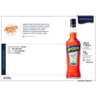 Aperol 11º 750cc