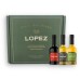 Caja Gourmet López Aceite Oliva Blend Frantonio Aceto Espeso